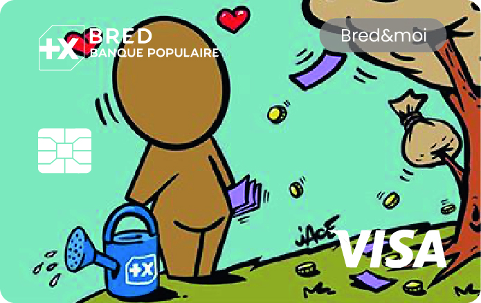 Visa Bred&moi BRED