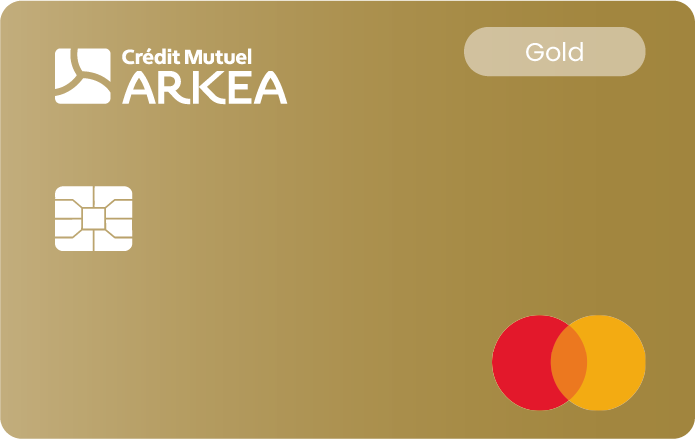 Mastercard Gold Crédit Mutuel Arkéa