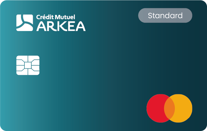 Mastercard Standard Crédit Mutuel Arkéa