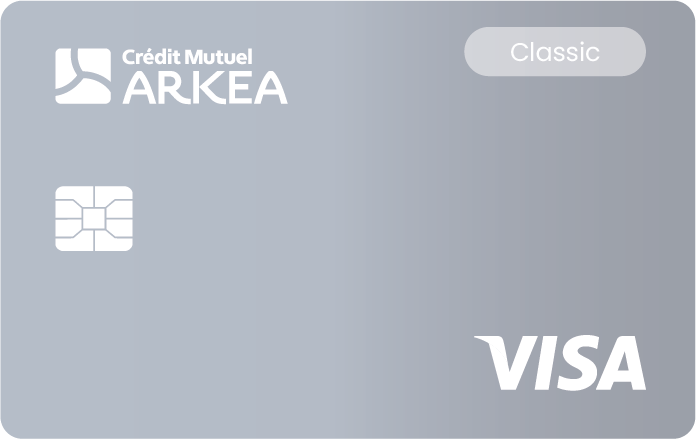 Visa Classic Crédit Mutuel Arkéa